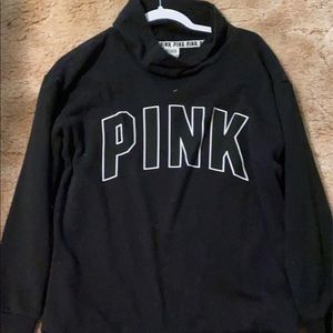 pink hoodie